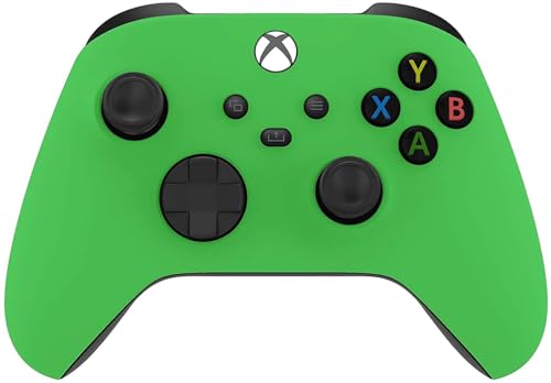 Image of Custom Controllerzz Wireless Controller for Microsoft Xbox Series X /S & Xbox One - Custom Soft Touch Feel - Custom Xbox Series X /S Controller (X /S Green)