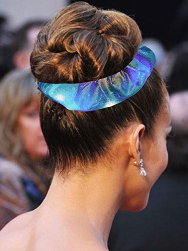 Hair Scrunchies-Led Light Hair Ties Premium Soft Elastic Hair Bands-Multiple Light Modes Hair Ties Clips Accessories For Women/Girls Party Birthday Halloween Christmas New Year 8 Pack-Mermaid #TOP5