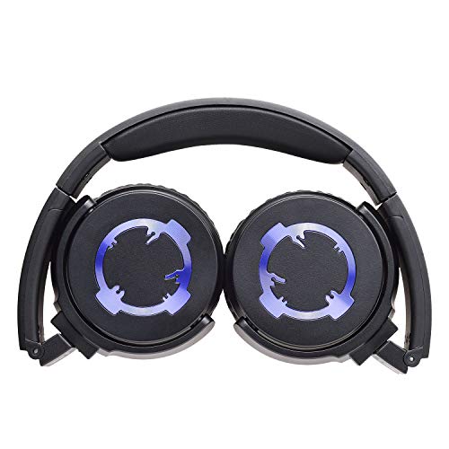 ALTEAM-New-Hi-Res-On-Ear-Overhead-Stylish-Lightweight-Foldable-Portable-Wired-Headphones-with-Mic