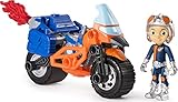 RUSTY RIVETS – Rusty’S Supermoto with Pullback Wheels & Figure, for Ages 3 & Up