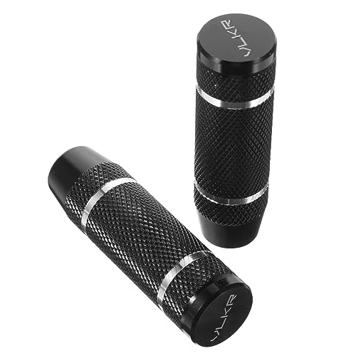 GRIRIW 2pcs Stainless Steel Bicycle Pedals Pegs for Rear Axle Durable and Sturdy Design for Mountain and Standard Present for Outdoor Cycling Enthusiasts