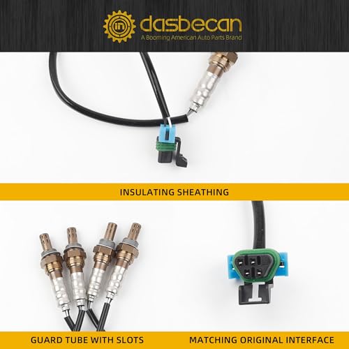 Sensor de Oxígeno Dasbecan 4 Piezas Compatible con Chevy 2003-2007 miniatura 5
