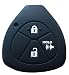 KAWIHEN Silicone Key Fob Cover Case Protector Smart Remote Control Shell Keyless Entry Case Holder Cover For Toyota 4Runner Corolla Matrix RAV4 Venza Yaris Pontiac Vibe Scion iQ tC xB xD HYQ12BBY