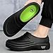 Armadillo Chef Shoes for Men Women Non-Slip Waterproof Kitchen Clogs Lightweight Nurse Work Shoes with Wide Toe Box Arch Support Slip Resistant Comfort Healthy Shoe Summer Fashion Casual Clogs