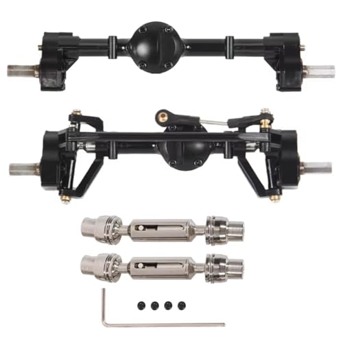 Essieu avant arrière anti-jeu avec arbre de transmission pour crawler WPL C34 C44 B14