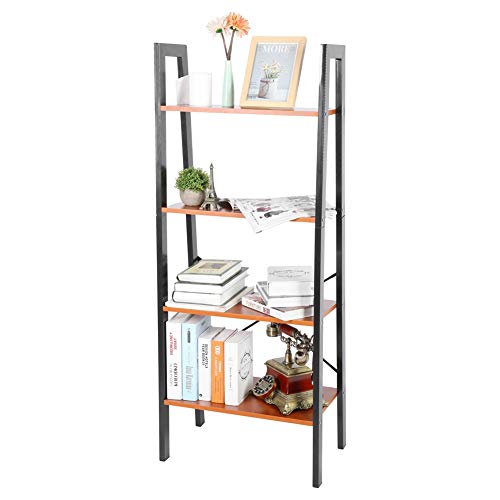 Cocoarm Estante de Escalera de Estante de pie con 5 Niveles estantería Trapezoidal Escalera Estante de Cocina Estante de Almacenamiento Estante de Libro Estante de Planta Estante de Flores