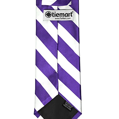 Image of tiemart Men's Striped Tie Standard Length