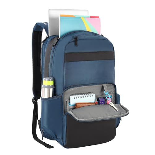 Image of American Tourister Segno 2.0 Exp | 39 Ltrs | 3 Compartments | Bottle Pocket | Ergonomic Padded Back Panel & Shoulder Straps | Executive Backpack | 1 Year International Warranty | Navy