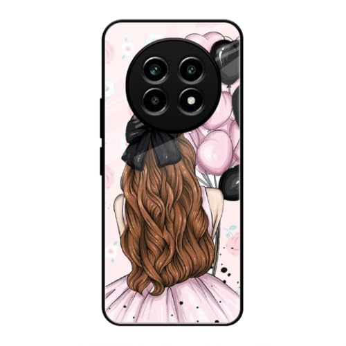 Image of SmashItUp Girl Design Designer Printed TPU Metal Case Mobile Back Cover for Realme 13 Pro / 13 Pro+ Plus (5G)
