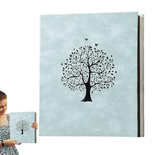 Álbum de fotos | Álbum de recuerdos para fotos de 18 cm | Libro moderno con amplia capacidad para almacenar tarjetas y recuerdos de niños, familia, mascotas y graduaciones