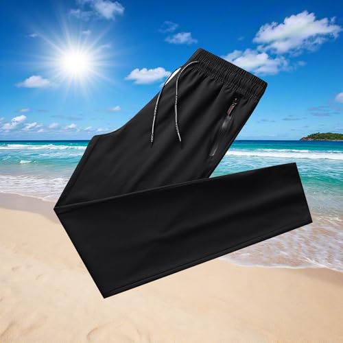 Finelylove Beeswan Stretch Active Pants for Women Men Quick Dry Pull-On Glide Pants Stretch Dandyflex Jogger with Zip Pockets4