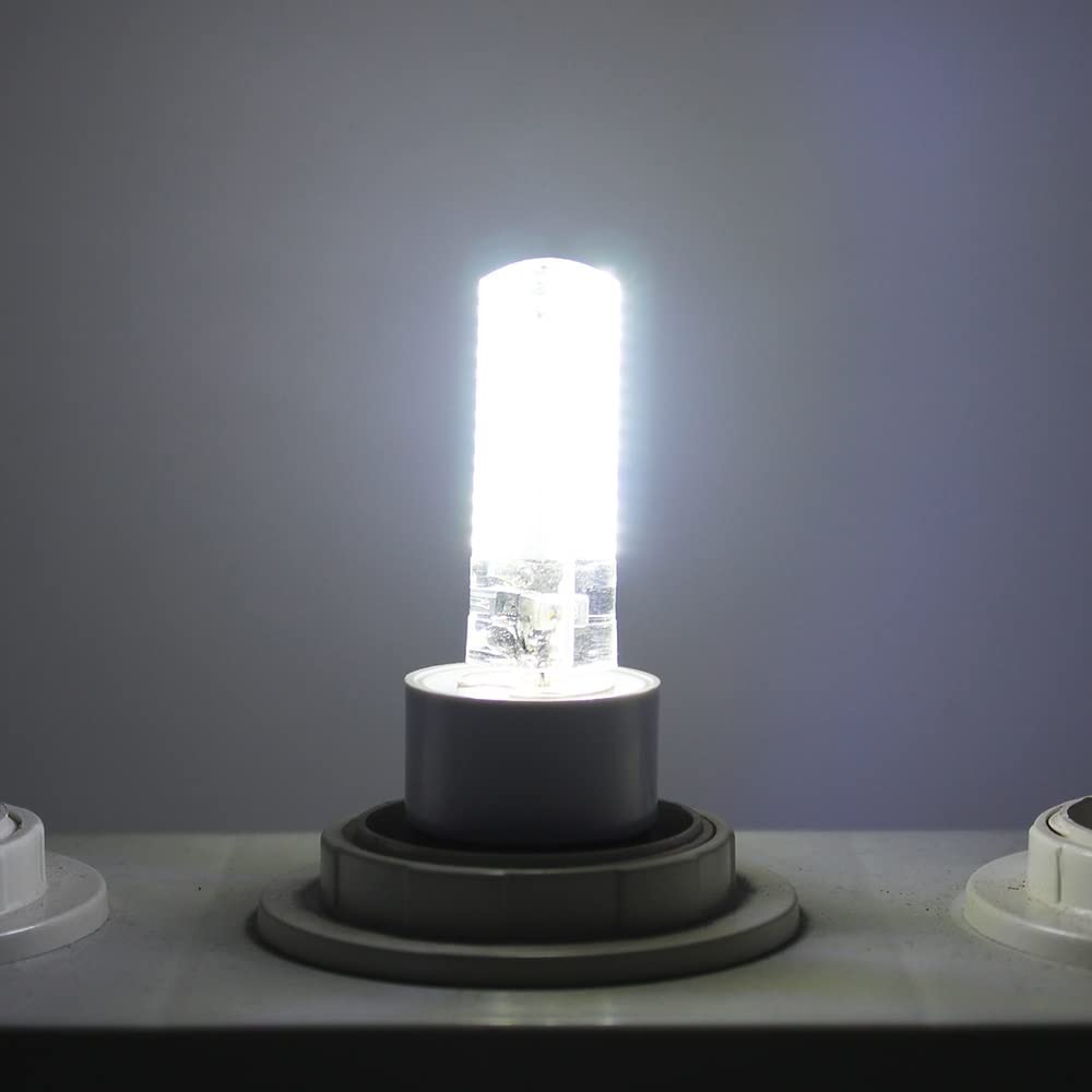10 Uds G9 lámpara LED 220V Bombilla Led 7W 9W 10W SMD 2835 3014 48 64 104leds LED ángulo de Haz de 360 ​​Grados Bombilla de Foco Led (Color : Cold White, Size : G9 220V 3014 64L)