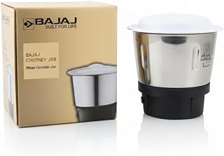 Bajaj Original 300ML GX7/8 PX71M Chutney Grinding Jar – Compatible with 50+ Bajaj &amp; MR Mixer Grinder Models