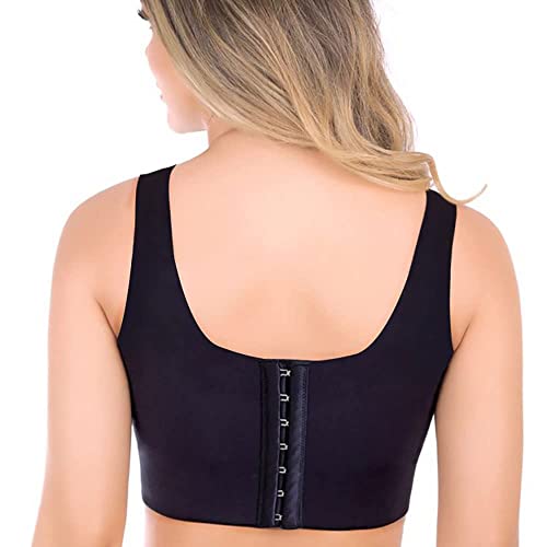 LJXWRF Filifit Full Uplift Seamless Bra, Sculpting Uplift Bra, Women Deep Cup Bra Hide Back Fat Bra with Shapewear (M, Black) - Image 4