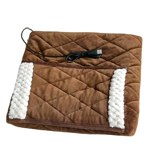 QCdeSoulBLV Heated Blanket Portable USB Heated Blanket Fast-Heating Washable Electric Hands and Knee Warmer for Office Home Car Travel
