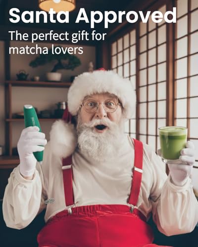 Image of Elementi Electric Milk Frother Handheld, Matcha Whisk, Milk frother for Coffee Frother Electric Handheld Drink Mixer, Electric Mini Whisk Small Hand Mixer (Emerald)