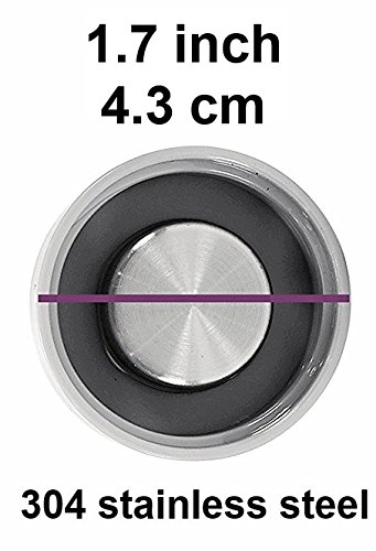 Brieftons Glass Bottles\'s Lids, Pack of 2 Stainless Steel Caps - Thumbnail 5