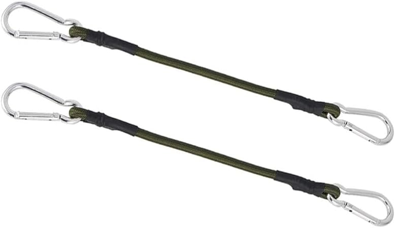 AYMQC Corde Elastiche Con Moschettone Durevoli Cinghie Bungee Cavi Elastici Multiuso Tenditori Per Bagagli Per Auto Moto Biciclette Campeggio Teloni - Foto 7