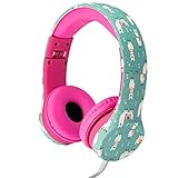 Tamaño perfecto y ajuste para los niños: estos auriculares son ligeros y cuentan con almohadillas suaves y cómodas. Recomendado para niños de 3 a 8 años.