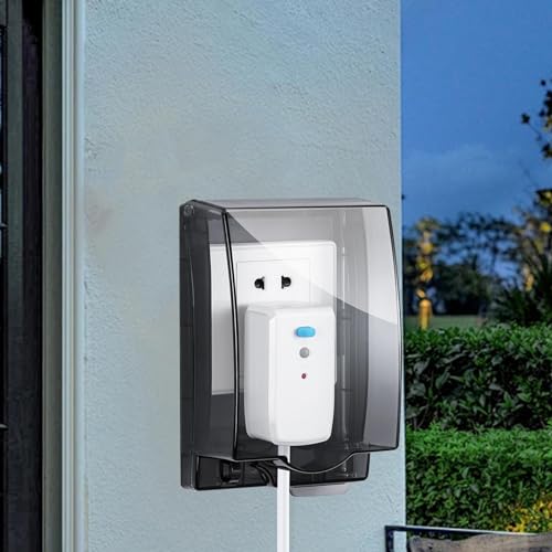 Cubierta Resistente Tapa para Enchufe y Face Placa 8