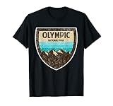 Camiseta Vintage Olympic National Park Camiseta