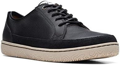 Clarks Men's Hodson Lace Sneaker, Black Leather, 13 | Image 7