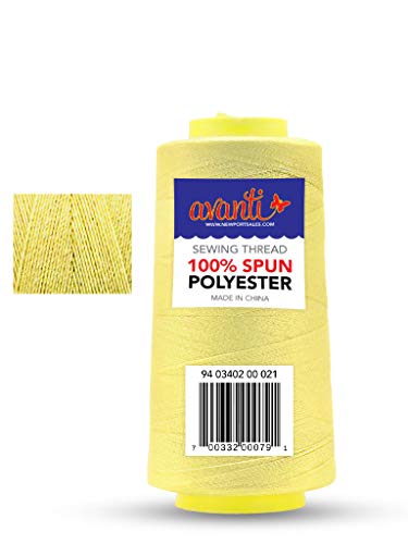 Hilo de costura Avanti 3000 yardas 100% poliéster miniatura 1