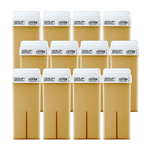 12 cartucce di cera depilatoria Roll On da 100 ml