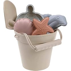 Silicone Beach Toys for Kids – Baby Sandbox Toys – Best Silicone Toddler Beach Toy Set for Travel -Won’t Break Like…