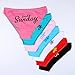 Xsysmile 7 Pack Women Knickers Underwear Cotton Every Weekdays Ladies Panties Fashion Week Days Printed Briefs (US, Alpha, Large, X-Large, Regular, Regular, Cotton) Multicolor