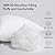 MIULEE Pack of 4 12x20 Inch Outdoor Pillow Inserts Waterproof Decorative Throw Pillow Insert, Rectangle Lumbar Garden Pillow Form for Patio Sofa Couch