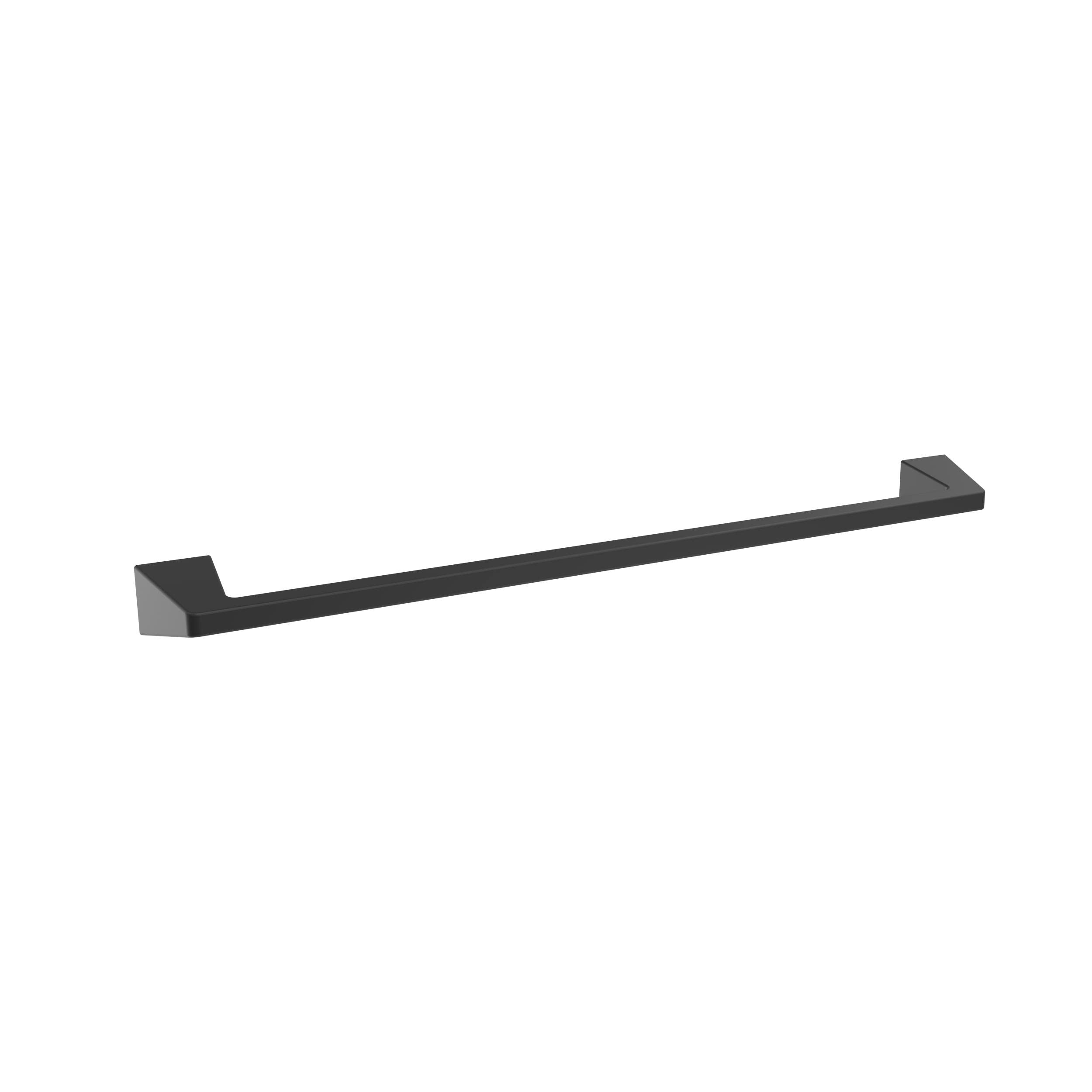 Amerock | Havlu Askısı | 24 inç (610 mm) | Mat Siyah | Blackrock | Havlu Tutucu | Banyo Donanımı | Banyo Aksesuarları | Havlu Rafı