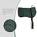 Harrison Howard Ergonomically Designed Correct Bareback Pad with Side Pockets Extra Thick Center for Maximum Support Anti-Slip Bareback Pad Comes with Matching Girth Hunter Green