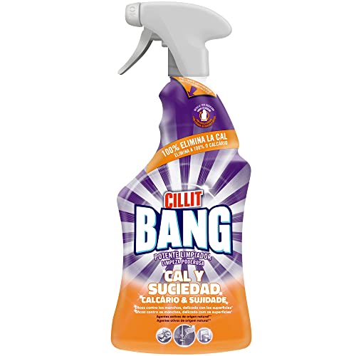 Cillit Bang Cal y Suciedad, potente limpiador baño, cocina, formato spray - 750 ml