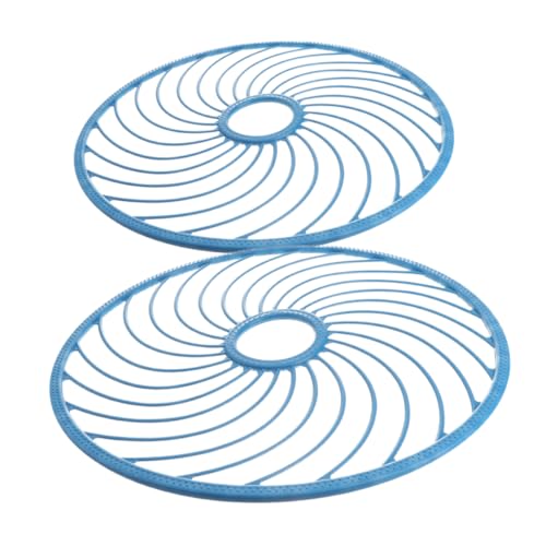 balacoo Fishing Net Plate Replacement 2pcs Hand Throwing Discs Hollowed Mesh Discs for Easy Casting Fishing Gear Accessory