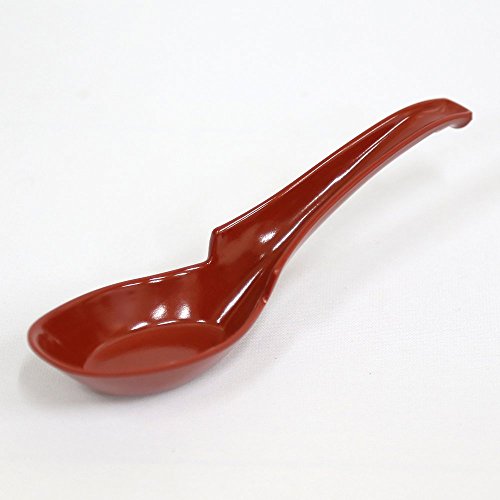 ハイスト hist 業務用 レンゲ スプーン (引っ掛けラーメンレンゲ(紅)10個)_FH70222RD-10