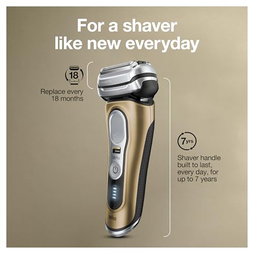 Braun Series 9 Pro 9419s Electric Shaver for Men, Wet & Dry Razor, Shaving Kit with 4+1 Head with ProLift Trimmer - image 7