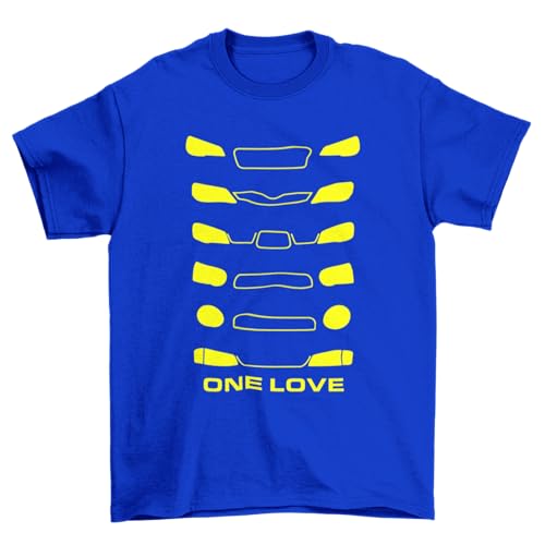 Subie Headlight Generation T-Shirt | Adult Unisex Short Sleeve Shirts Gift for Car Lovers Automotive Enthusiasts (X-Large)
