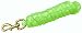 Hamilton Poly Lead with Bolt Snap, Lime Green, 5/8" Thick x 10' Long