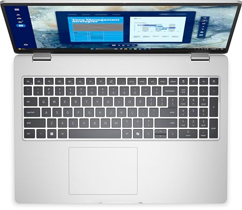 Image of Dell Pro 16 PC16250 Laptop 16 inch 120Hz WUXGA 1920x1200 IPS Display Intel 12-Core Ultra 7 255U Intel Graphics 48GB DDR5 1TB SSD Thunderbolt 4 Wi-Fi 6E Backlit Keyboard 1080p + IR Camera Win11 Pro