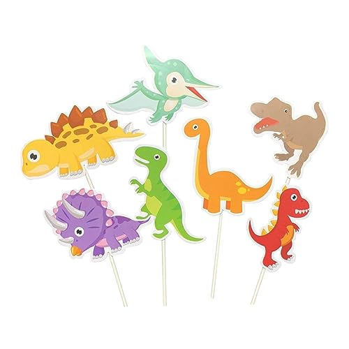 ERINGOGO 105 Peças Decorações De Cupcake De Aniversário Picaretas De Comida Para Festa Toppers De Cu