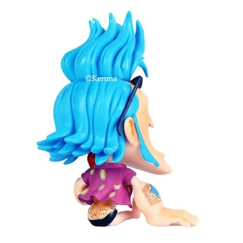 Image of KENMA One Piece Franky Action Figure 9 Cms PVC Anime Figurine Weeb Manga Collectible Model Toy