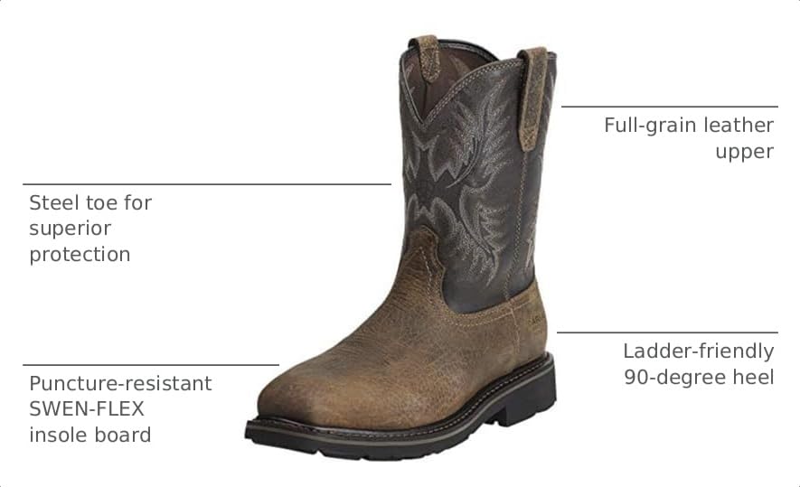 Image of Ariat Men's Sierra Wide Square Boot