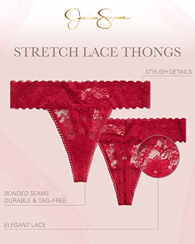 String microfibre Jessica Simpson lingerie extensible pour éviter les marques de culotte - 2