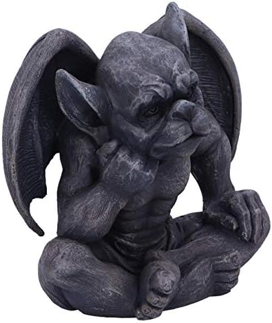 Nemesis Now Laverne Dark Black Grotesque Gargoyle Figurine,13cm