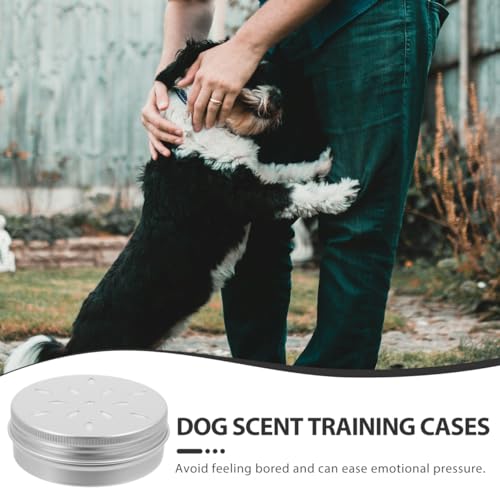 Angoily 10St Dufttrainingsbox für Hunde Dufttrainingsgerät Hund Die Kaninchenspielzeug Haustier Dufttrainingsboxen Hundetrainingsset Gewinde Trainingsgeräte Nasenpads Arbeitshund Container