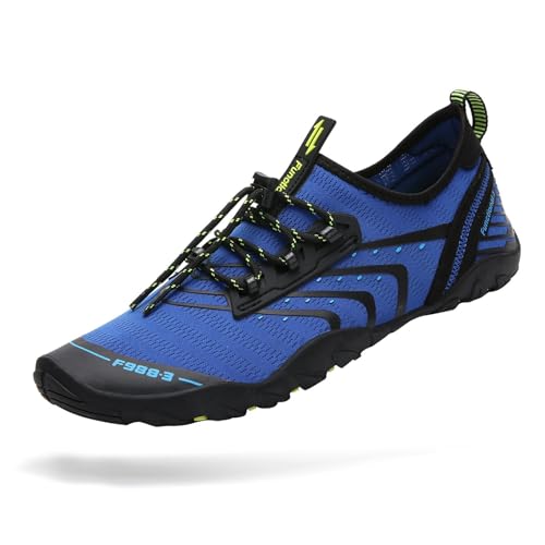 Image of Mishansha Water Shoes for Women Men, Quick-Dry Barefoot Swim Shoes with Drainage Holes, Lightweight Aqua Shoe for Beach Pool River Boating Yoga Walking