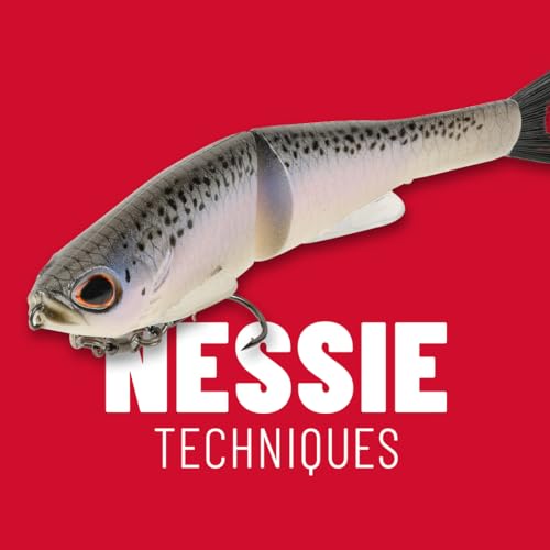 Berkley PowerBait® Nessie Glide Bait, Raw, 5 in, Fishing Bait with Irresistible Flavor, Soft Swimbait Ideal for Bass Fishing, Equipped with Fusion19 Hook - Thumbnail 5