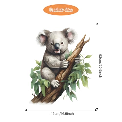 Vinilo decorativo koala acuarela para pared miniatura 4