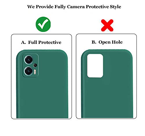 Image of A rtistque Back Cover Case for Mi Redmi K50i 5G with Camera Protection | Shockproof TPU | Stylish Protective Design | Slim Fit | Ultra Matte | Redmi K50i 5G Back Cover - Green